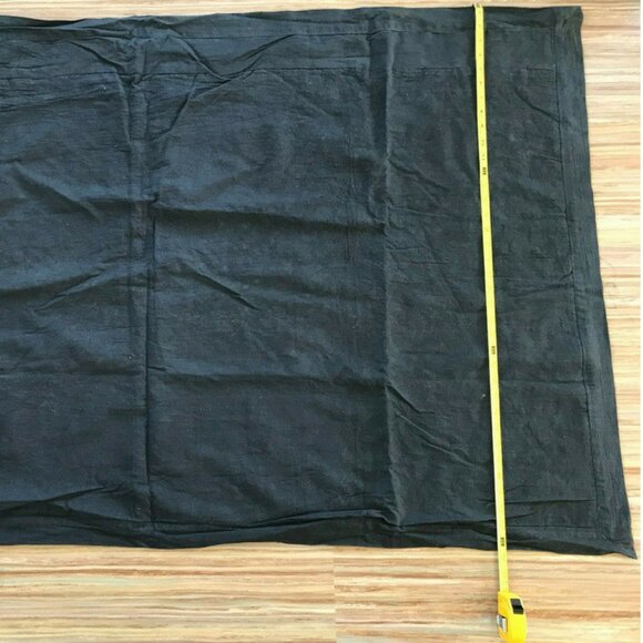 Mirrored Embroidery Wall Tapestry Orange & Green Embroidered Table Cover India - Picture 7 of 7